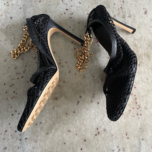 Bottega Veneta Mesh Sandals